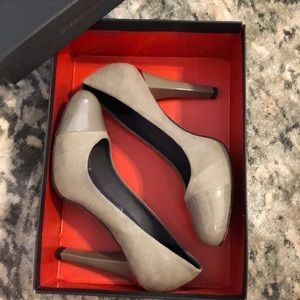 BCBG MAXAZRIA Suede Pumps